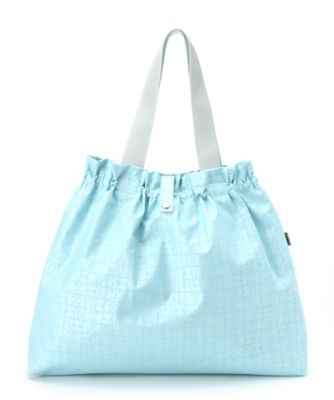 ＜ヤマト屋＞ ポケッタブルトートバッグ ライトブルー 【三越・伊勢丹/公式】