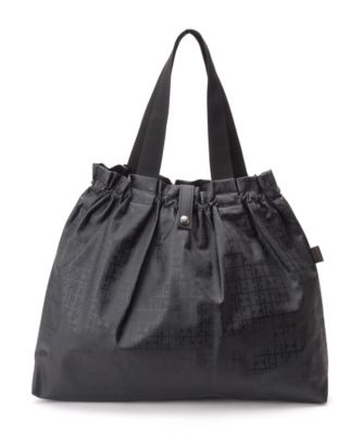 ＜ヤマト屋＞ ポケッタブルトートバッグ 黒 【三越・伊勢丹/公式】