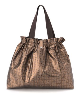 ＜ヤマト屋＞ ポケッタブルトートバッグ ブロンズ 【三越・伊勢丹/公式】