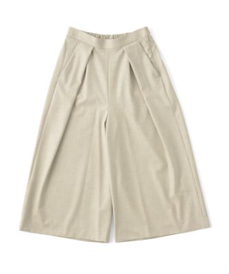 【SALE（三越）】＜LUGHA/ルーガ＞ ガウチョパンツ(1601-T-04) グレー 【三越・伊勢丹/公式】
