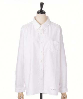 ＜サブストリート マイスタンダード/SAB STREET MY STANDARD＞ 大きいサイズ シャツ(33-01-5494)(クローバープラス) アイボリー(01) 【三越・伊勢丹/公式】