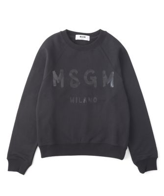 ＜エムエスジーエム/MSGM＞ ロゴスウェットプルオーバー(2341MDM89-174778) 99Black 【三越・伊勢丹/公式】
