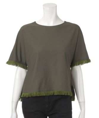 【SALE（伊勢丹）】＜レディ フォア ザ ウィークエンド/Ready for the Weekend＞ フリンジブラウス(ISBL-SB035) カーキ（800 KAK） 【三越・伊勢丹/公式】