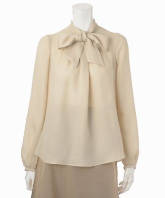 【SALE（三越）】＜ジョハク/JOHAQ＞ ブラウス 560020 ベージュ 【三越・伊勢丹/公式】