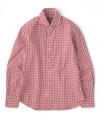 【SALE（三越）】＜エアディム＞ 【S】イタリアンカラーシャツ(62-EADEM-E-SHE01-SH) レッド 【三越・伊勢丹/公式】