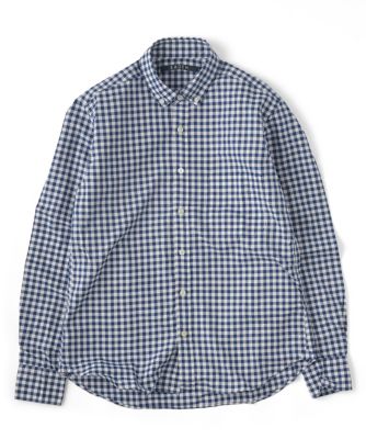 【SALE（三越）】＜エアディム＞ 【S】オックスフォードボタンダウンシャツ(62-EADEM-W-SHE01-SH) ブルー 【三越・伊勢丹/公式】