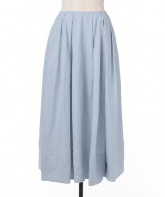 ＜KEITAMARUYAMA＞麻世妙 スカート 15-0183 サックス