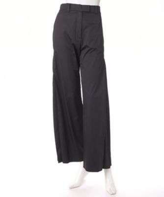【SALE（伊勢丹）】＜レディ フォア ザ ウィークエンド/Ready for the Weekend＞ サイドプリーツワイドパンツ(ISSH-SB054) ネイビー（900 NV） 【三越・伊勢丹/公式】