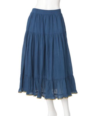 【SALE（伊勢丹）】＜TOKYO DRESSxReady for the Weekend＞ 藍染スカート(TCEIS-3000) ブルー（BLUE） 【三越・伊勢丹/公式】