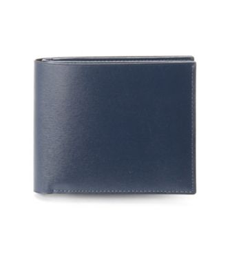 ＜メゾン ド ヒロアン＞ ソフトハニー 小銭入れ付二つ折り札入れ(SH-GT-2YS) ネイビー 【三越・伊勢丹/公式】
