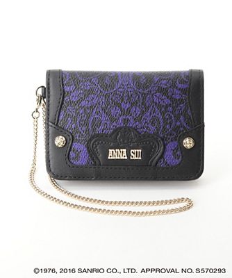 ＜アナ スイ（ANNA SUI）＞ANNA SUIxHELLO KITTY 「クラシック」パスケース（312013）