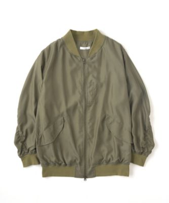【SALE（三越）】＜LUGHA/ルーガ＞ ナイロンブルゾン(1601-T-20C) カーキ 【三越・伊勢丹/公式】