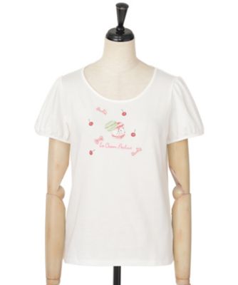 ＜PINK HOUSE CHELSEA＞マカニャンTシャツ（A2163UTS011） シロ