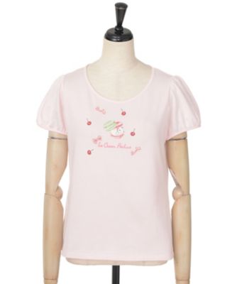 【SALE（三越）】＜PINK HOUSE/ピンクハウス＞ マカニャンTシャツ(A2163UTS011) ピンク 【三越・伊勢丹/公式】