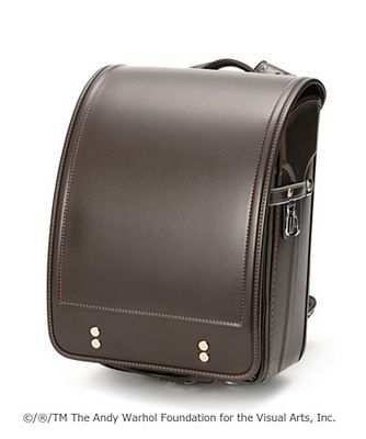 ＜三越伊勢丹オリジナル（mitsukoshi isetan original）＞＜アンディ・ウォーホル＞ランドセル ［フラワー］ブラウン 