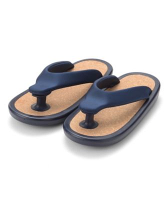 ＜ジョジョ＞ サンダル(Sandals) ネイビーxネイビーxネイビー／コルク 【三越・伊勢丹/公式】