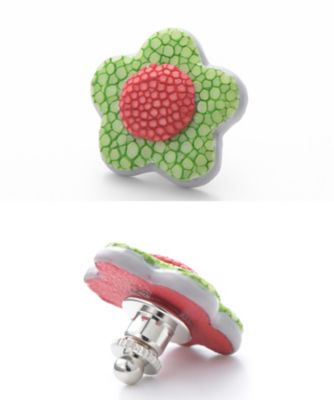 ＜サロン ド シマジ/salon de SHIMAJI＞ ブートニエール グリーンxレッド 【三越・伊勢丹/公式】