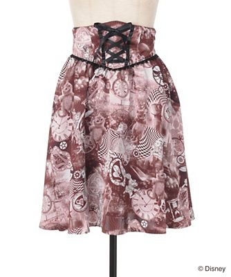 【SALE（三越）】＜PINK HOUSE/ピンクハウス＞ アリス・イン・ワンダーランド 時間の旅コレクション スカート(A2163FS102) セピア系 【三越・伊勢丹/公式】