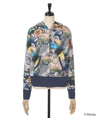 【SALE（三越）】＜PINK HOUSE/ピンクハウス＞ アリス・イン・ワンダーランド 時間の旅コレクションパーカ(A2163UCD108) ブルー系 【三越・伊勢丹/公式】