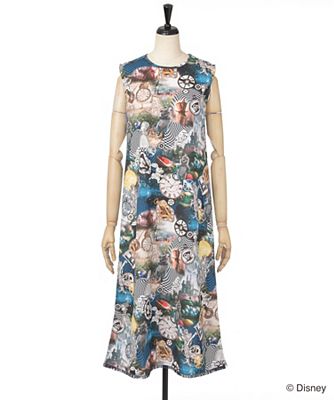 【SALE（三越）】＜PINK HOUSE/ピンクハウス＞ アリス・イン・ワンダーランド 時間の旅コレクションキャミワンピース(A2163UA110) ブルー系 【三越・伊勢丹/公式】