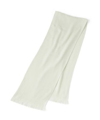 【SALE（三越）】＜装いの道＞ ガーゼマフラー 1.薄緑 【三越・伊勢丹/公式】