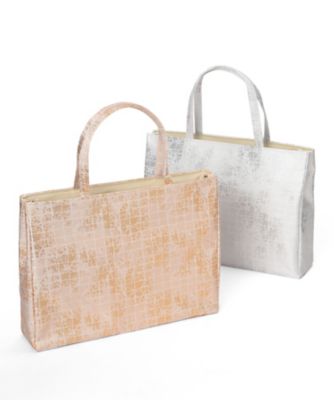 【SALE（三越）】＜装いの道＞ 格子模様 和装バッグ 金 【三越・伊勢丹/公式】