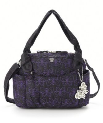 ＜アナ スイ/ANNA SUI＞ 2WAYハンドバッグ「ワーク2」(312281) クロ 【三越・伊勢丹/公式】