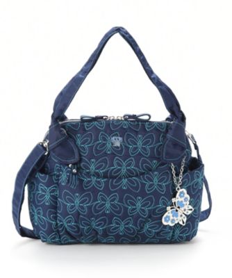＜アナ スイ/ANNA SUI＞ 2WAYハンドバッグ「ワーク2」(312281) ネイビー 【三越・伊勢丹/公式】