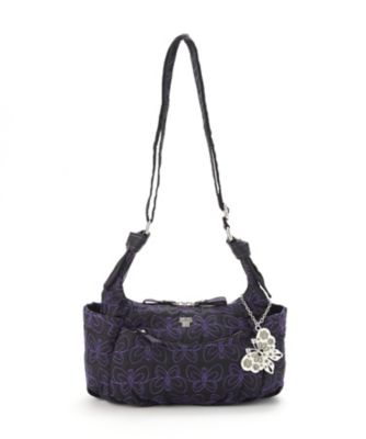 ＜アナ スイ/ANNA SUI＞ ショルダーバッグ「ワーク2」(312282) クロ 【三越・伊勢丹/公式】