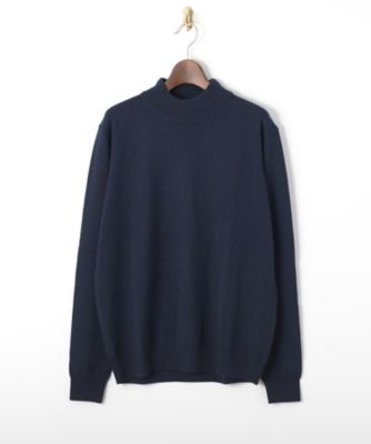 【SALE（三越）】＜イセタンメンズ/ISETAN MEN'S＞ 【S】タートルネックカシミヤセーター(102) ネイビー 【三越・伊勢丹/公式】