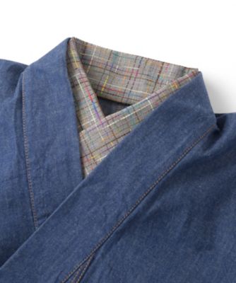 ＜ひでや工房＞ 半衿 モカチェック 【三越・伊勢丹/公式】