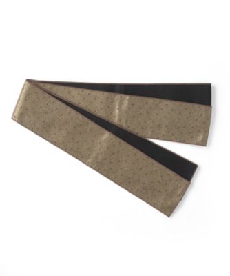 <中村金襴>角帯 金茶 【三越・伊勢丹/公式】