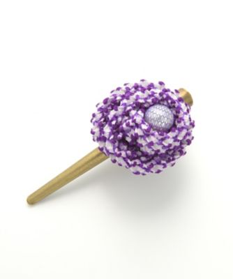 鹿の子絞<canoco>髪飾り ポピー 紫色 【三越・伊勢丹/公式】