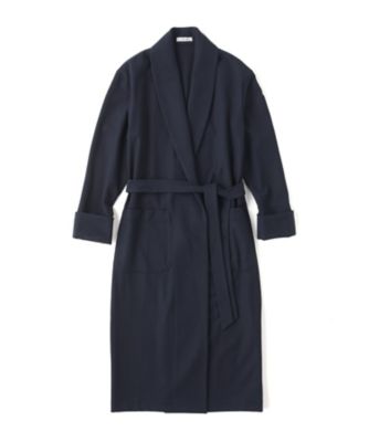 【SALE（三越）】＜LUGHA/ルーガ＞ ショールカラーコート(1602-T-01) ネイビーブルー 【三越・伊勢丹/公式】