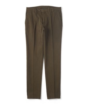 【SALE（三越）】＜エアディム＞ 【S】ストレッチコットンチノパンツ(1602-GIA01-PT) モス 【三越・伊勢丹/公式】