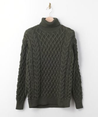 【SALE（伊勢丹）】＜ハヴァーザック/HAVERSACK＞ 【S】ニット(431624) グリーン 【三越・伊勢丹/公式】