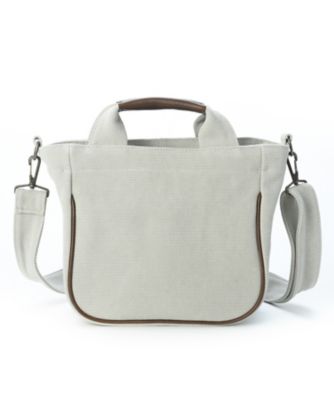 【SALE（三越）】＜ナンバートゥエンティワン/Number Twenty-One＞ x<アトリエペネロープ>2WAYトートS(OXSP088) ライトグレー 【三越・伊勢丹/公式】