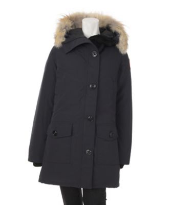 ＜カナダグース/Canada Goose＞ BRONTE PARKA(レディースサイズ・2603JL) ネービー 【三越・伊勢丹/公式】