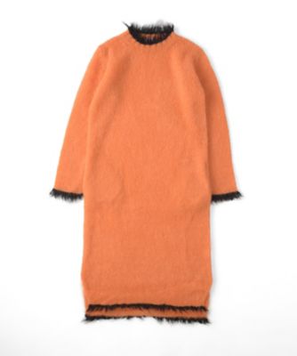 【SALE（伊勢丹）】＜AKANE UTSUNOMIYA＞ <NumeroTOKYO100号記念限定>ニットワンピース(W16-FK19-1004) オレンジ／ブラック 【三越・伊勢丹/公式】