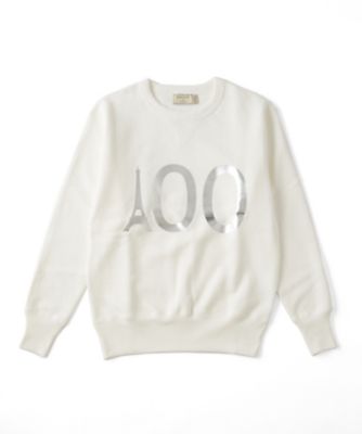 【SALE（伊勢丹）】＜メゾン キツネ/MAISON KITSUNE＞ <NumeroTOKYO100号記念限定>スウェット(KMM7650) ホワイト／シルバー 【三越・伊勢丹/公式】