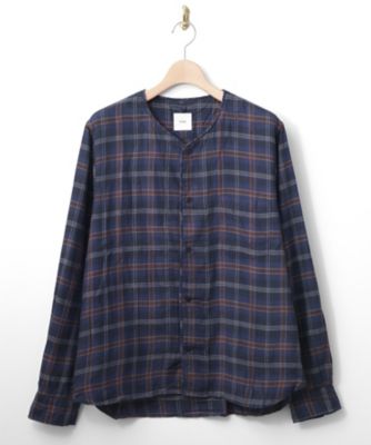 【SALE（伊勢丹）】＜ティーエスエス/ts(s)＞ 【S】カジュアルシャツ(12-KT35XS07) ネイビー 【三越・伊勢丹/公式】