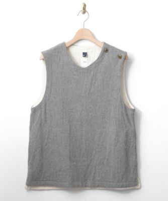 【SALE（伊勢丹）】＜ティーエスエス/ts(s)＞ 【S】ベスト(15-TT35CV01) グレー 【三越・伊勢丹/公式】