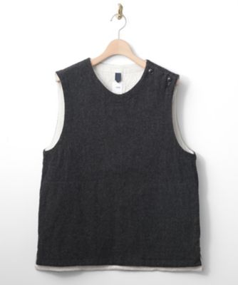 【SALE（伊勢丹）】＜ティーエスエス/ts(s)＞ 【S】ベスト(15-TT35CV01) チャコール 【三越・伊勢丹/公式】