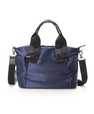 ＜アナ スイ/ANNA SUI＞ 2WAYトートバッグ「コンパクト」(312102) ネイビー 【三越・伊勢丹/公式】