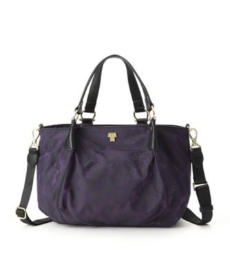 ＜アナ スイ/ANNA SUI＞ 2WAYハンドバッグ「タンディル」(312309) パープル 【三越・伊勢丹/公式】