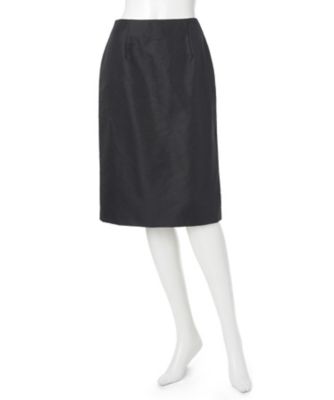 【SALE（三越）】＜ラ モンテ ドゥ ヴァーグ ノーブル＞ グログランタイトスカート(16VMAW-SK004) クロ 【三越・伊勢丹/公式】