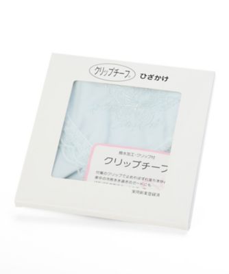 ＜ヤマト屋＞ クリップチーフ 蝶スクエア ブルー 【三越・伊勢丹/公式】