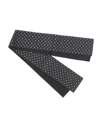 <中村金襴>角帯(ドット) 黒 【三越・伊勢丹/公式】