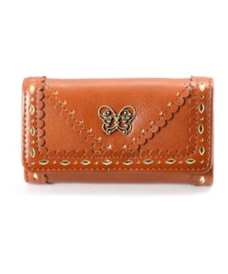＜アナ スイ（ANNA SUI）＞ 「ノスタルジー」口金三つ折り長財布（312352）