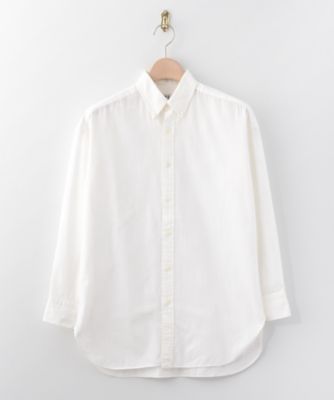【SALE（三越）】＜ライフ＆スタイル/ライフアンドスタイル＞ HITOYOSHI ボタンダウンシャツ BD-W-023 シロ 【三越・伊勢丹/公式】